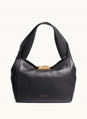 Black Donna Karan Amagansett Shoulder Bag | MY_DK19376