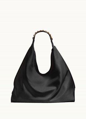 Black Donna Karan Bellmore Xl Hobo Bag | MY_DK94686