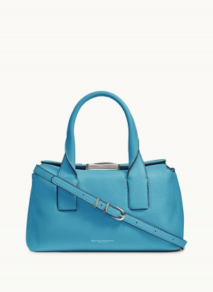 Blue Donna Karan Amagansett Satchel | MY_DK78355