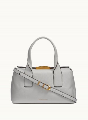 White Donna Karan Amagansett Satchel | MY_DK89416