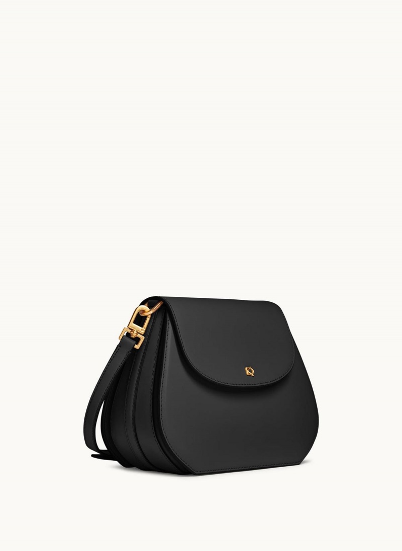 Black Donna Karan Bellerose Crossbody Bag | MY_DK13785