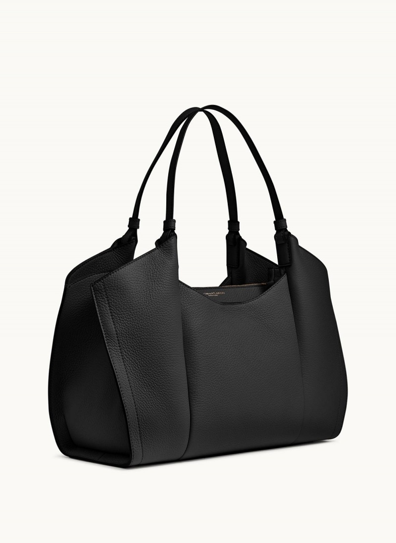 Black Donna Karan Wainscott Tote Bag | MY_DK87410