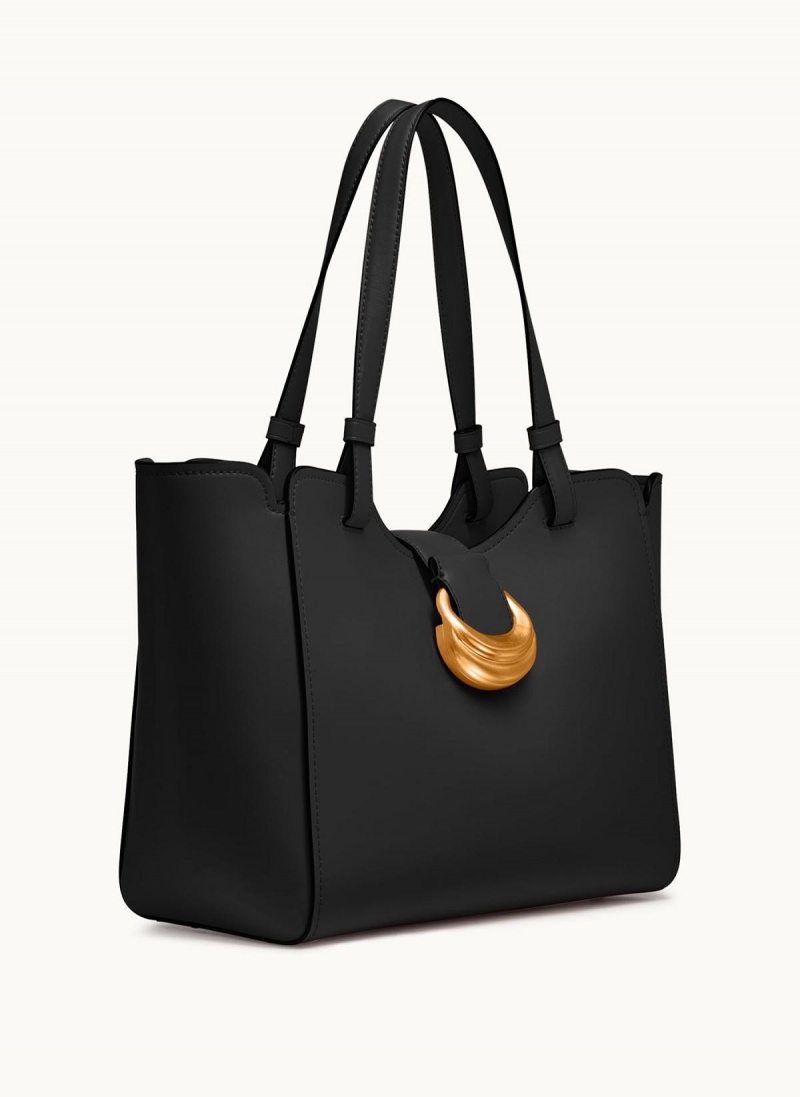 Black / Gold Donna Karan Valley Stream Tote Bag | MY_DK99534