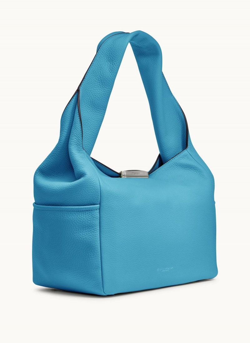 Blue Donna Karan Amagansett Shoulder Bag | MY_DK35558