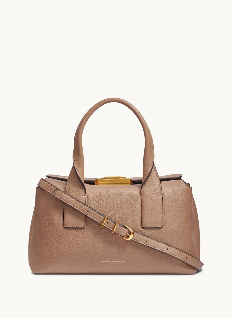 Brown Donna Karan Amagansett Satchel | MY_DK59288