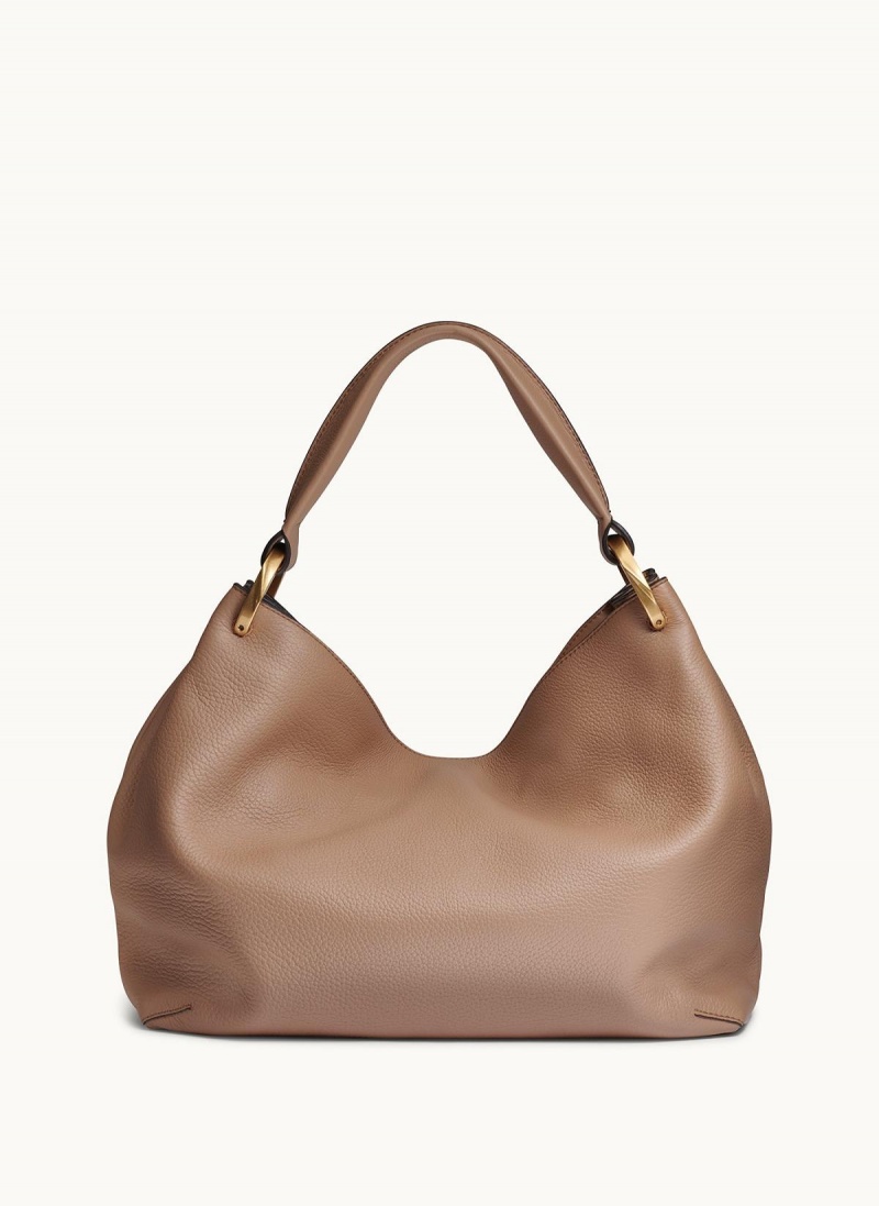 Brown Donna Karan Glenwood Shoulder Bag | MY_DK21026