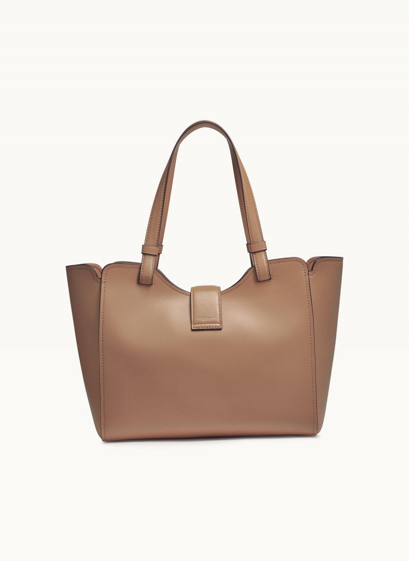 Brown Donna Karan Valley Stream Tote Bag | MY_DK17270