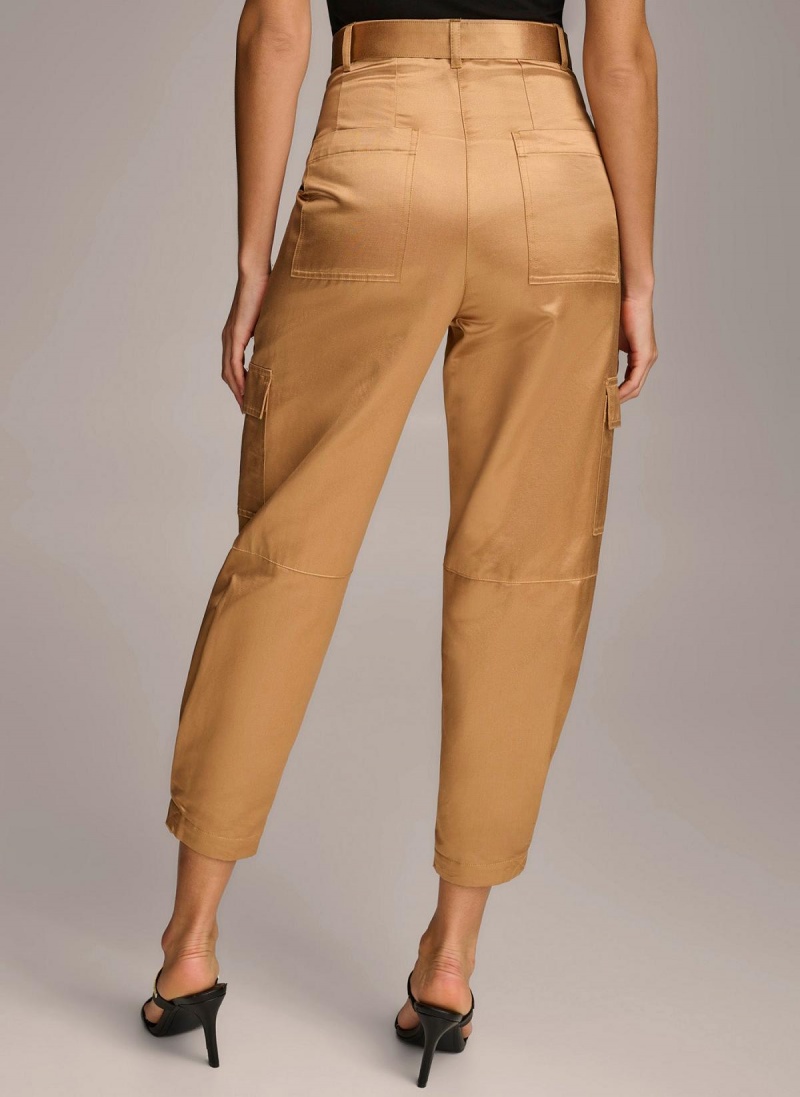 Copper Donna Karan Utility Pants | MY_DK72874