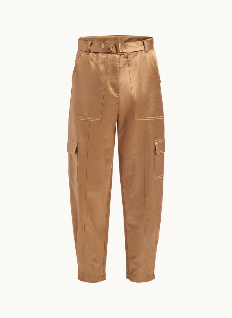 Copper Donna Karan Utility Pants | MY_DK72874