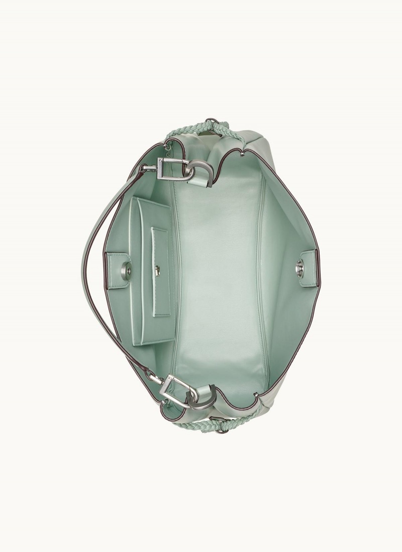 Light Green Donna Karan Bellerose Satchel | MY_DK27972