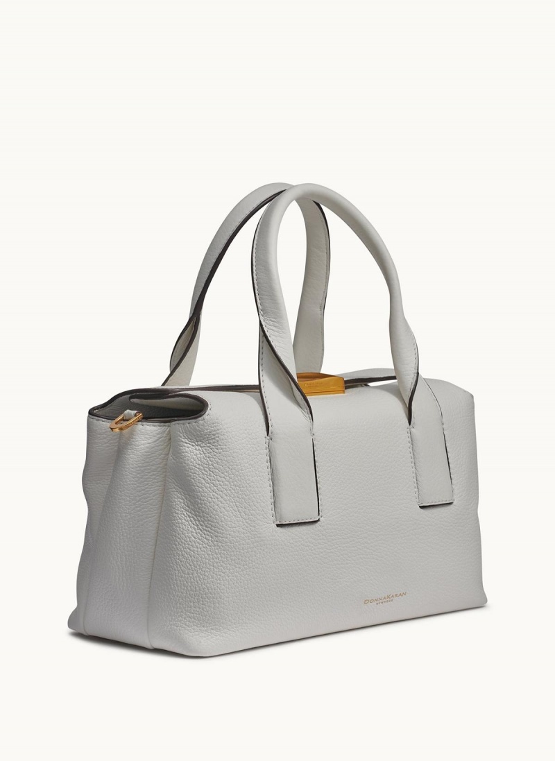 White Donna Karan Amagansett Satchel | MY_DK89416