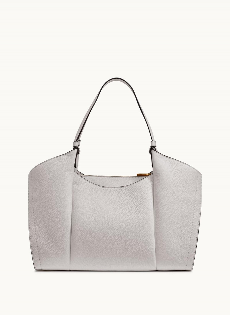 White Donna Karan Wainscott Tote Bag | MY_DK57667