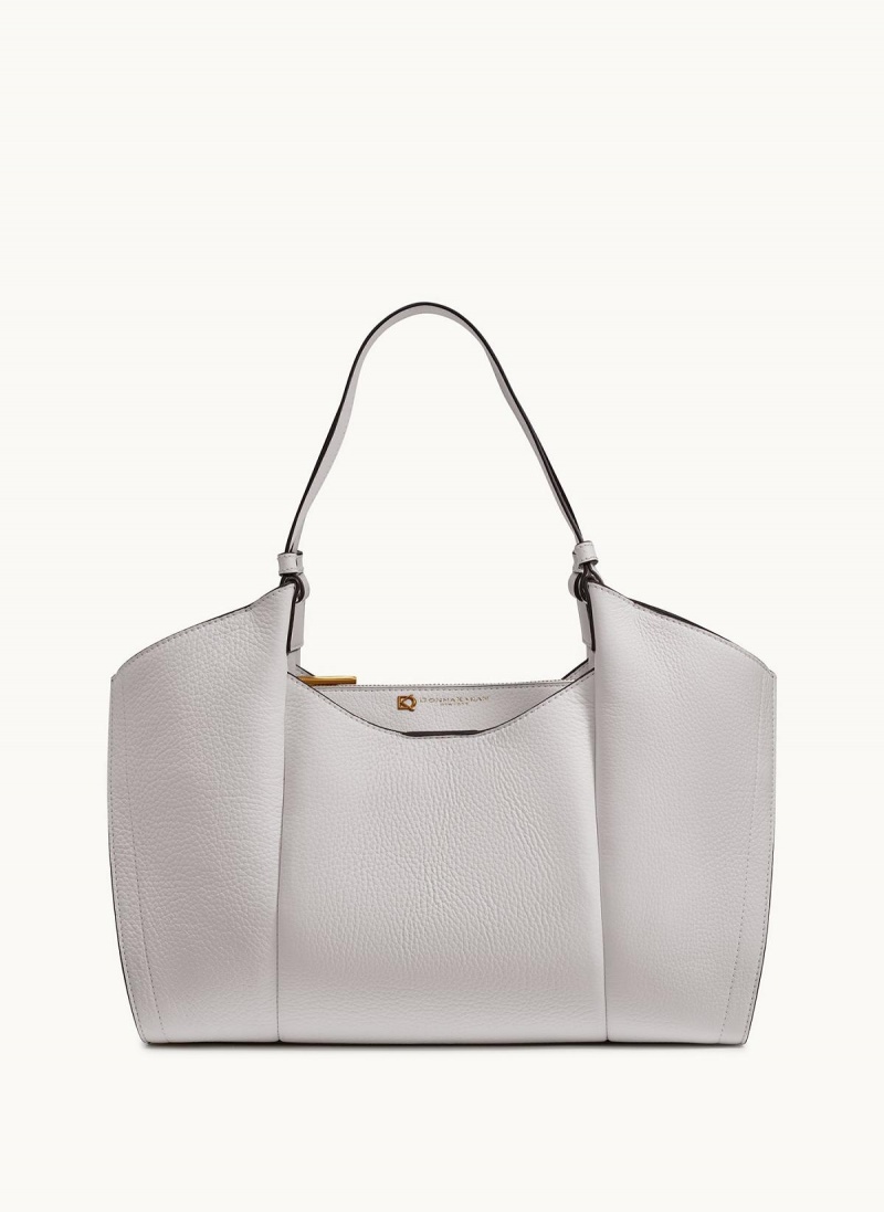 White Donna Karan Wainscott Tote Bag | MY_DK57667